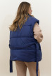 Жилет oversize синий. Maritel. Изображенние 6 Жилет oversize синий. Maritel. Изображенние 6