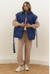 Жилет oversize синий. Maritel. Изображенние 8 Жилет oversize синий. Maritel. Изображенние 8
