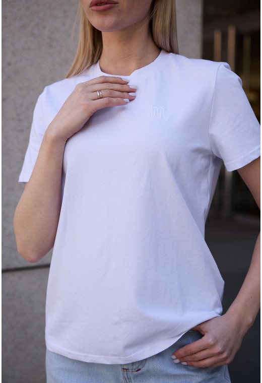 Футболка з вишивкою біла. Maritel. Зображення 12