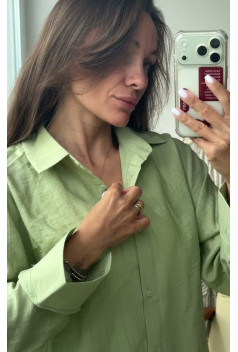 Костюм бавовна світла олива. Maritel. Зображення 2 Костюм бавовна світла олива. Maritel. Зображення 2