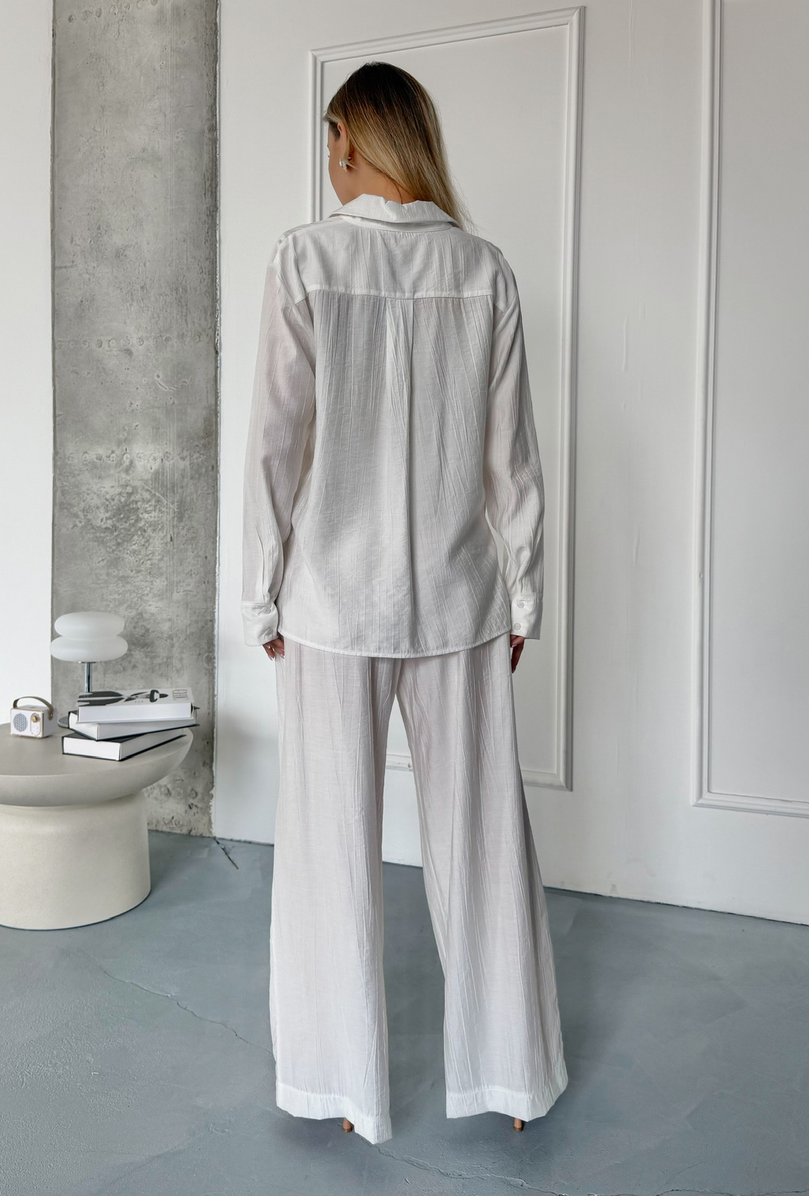 Костюм бавовна молочний. Maritel. Зображення 2