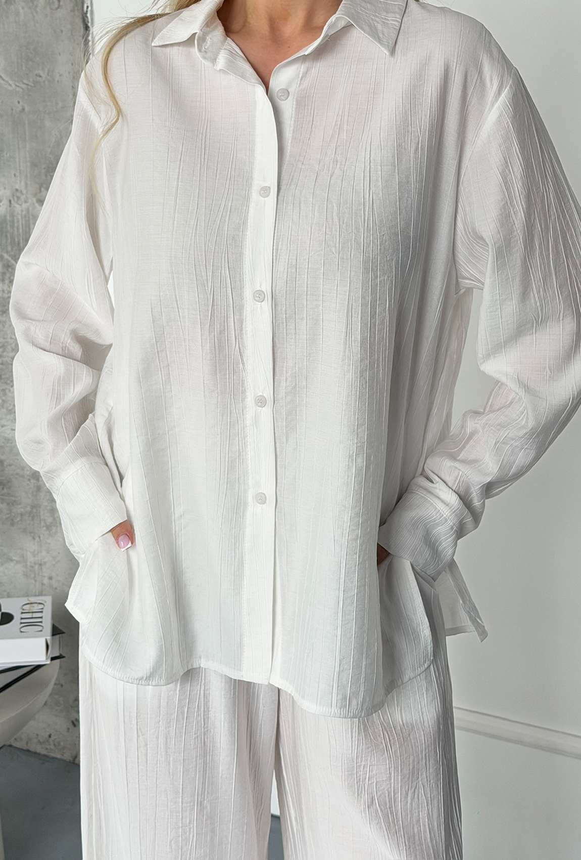 Костюм бавовна молочний. Maritel. Зображення 5