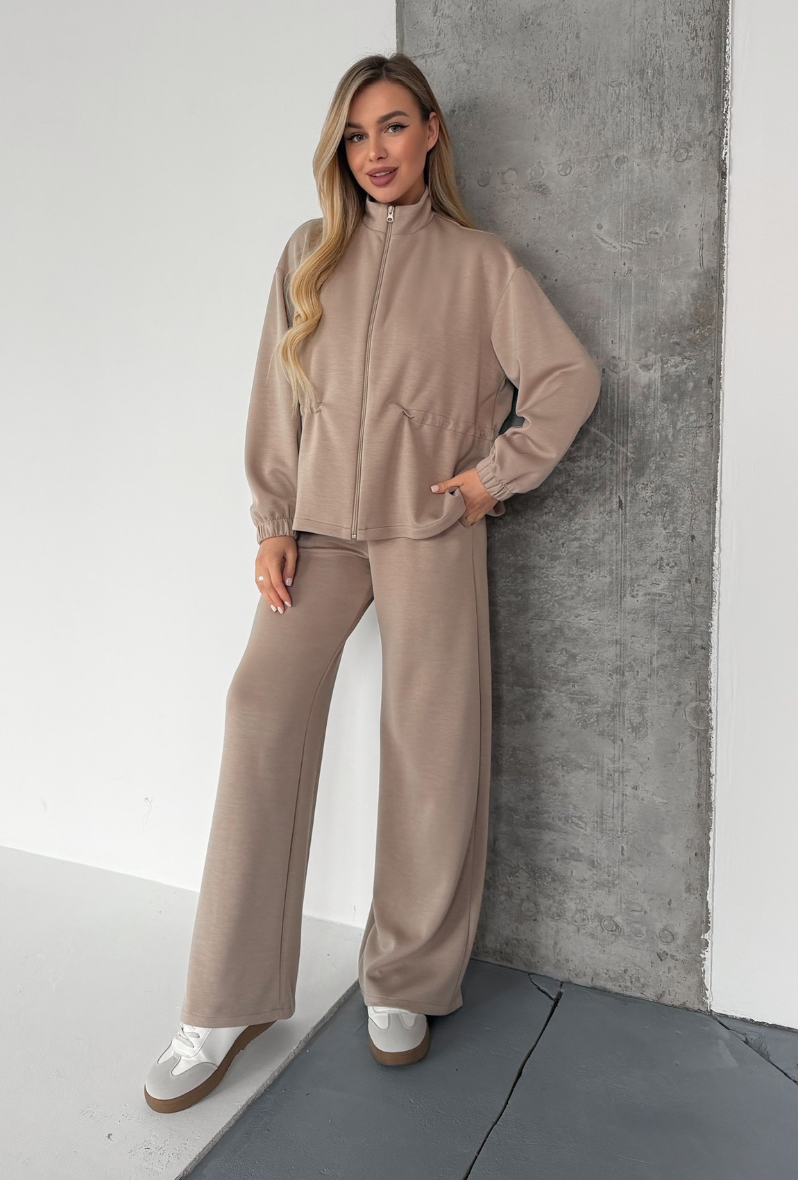 Костюм модал бежевый. Maritel