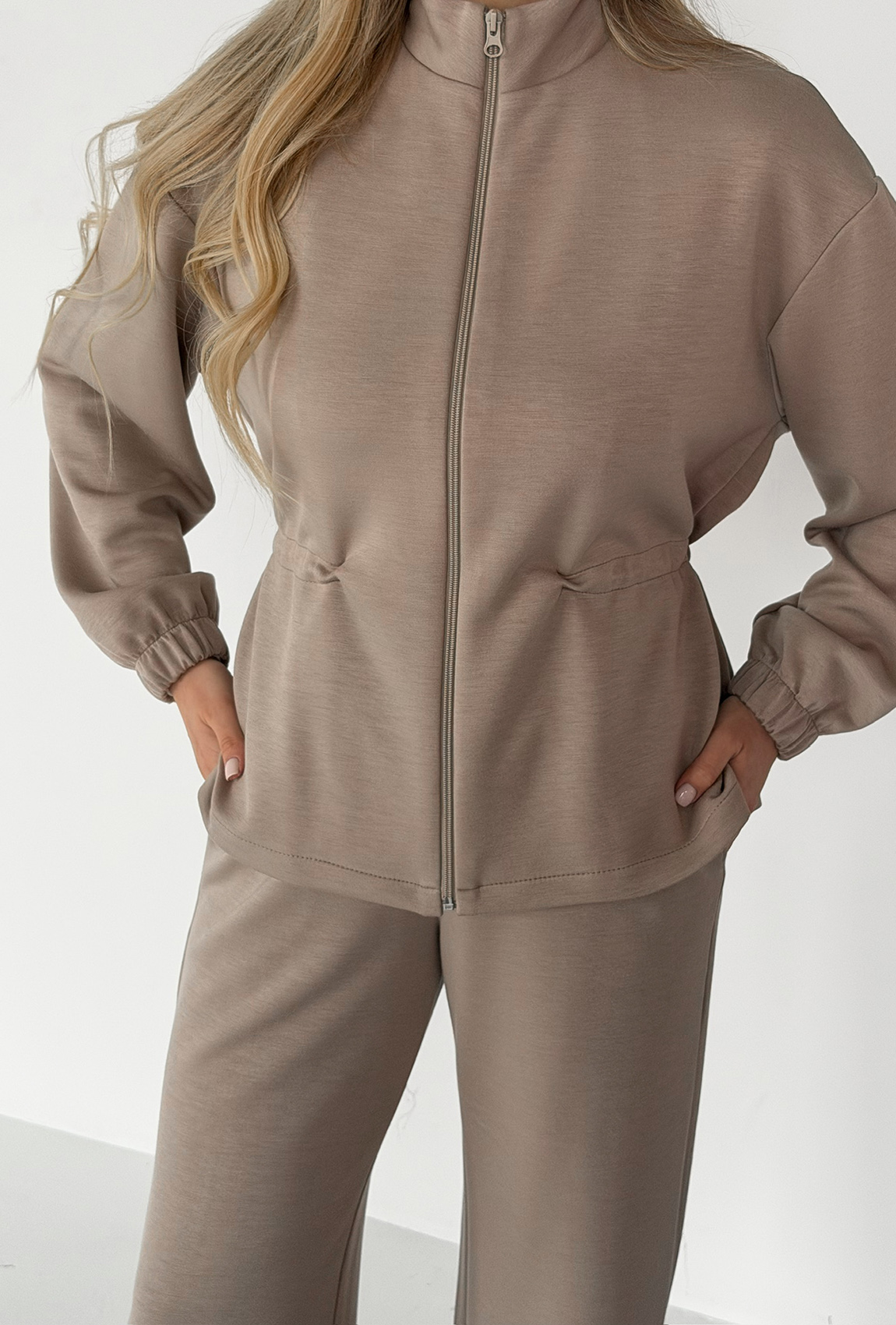 Костюм модал бежевый. Maritel. Изображенние 7