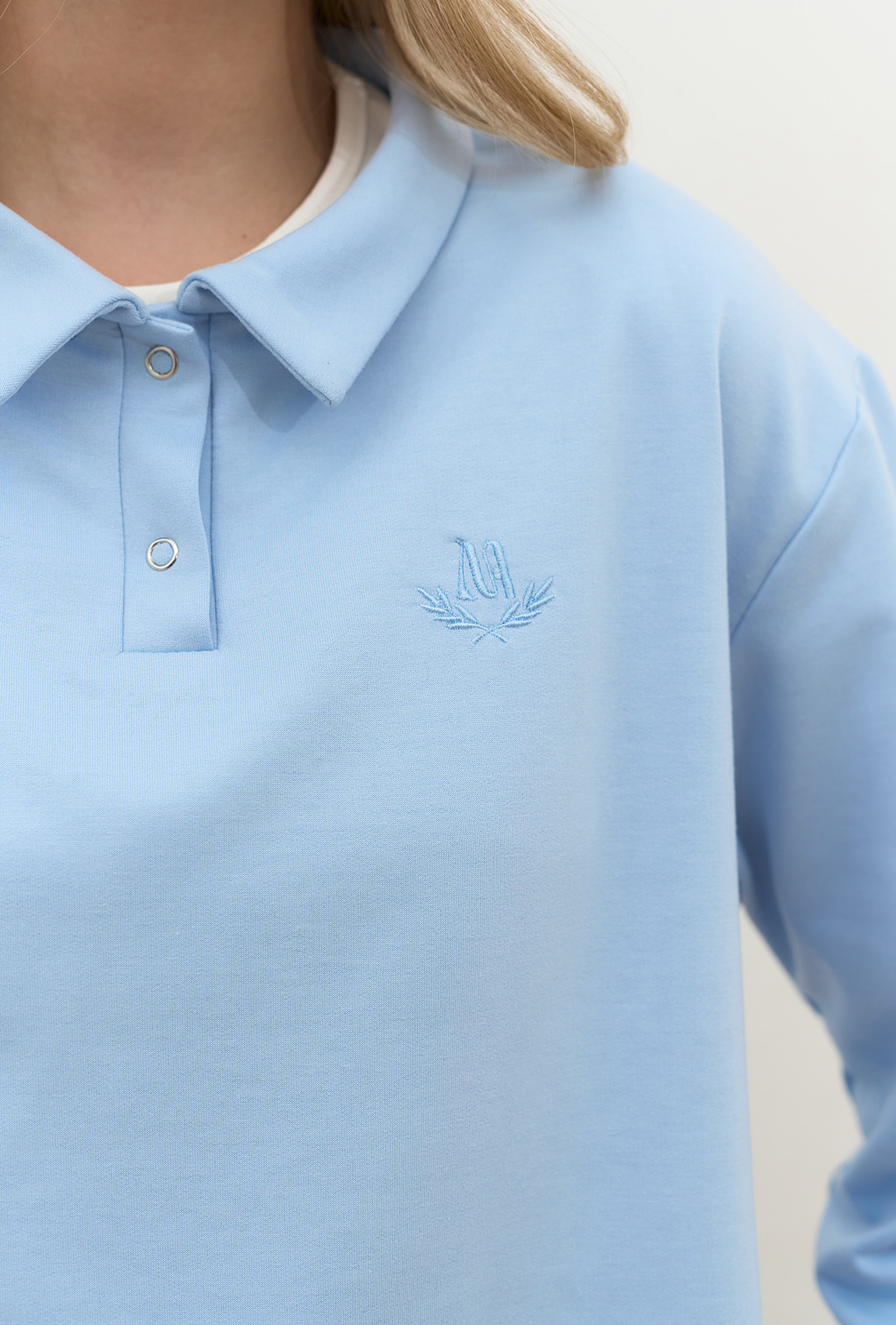 Костюм поло блакитний. Maritel. Зображення 7