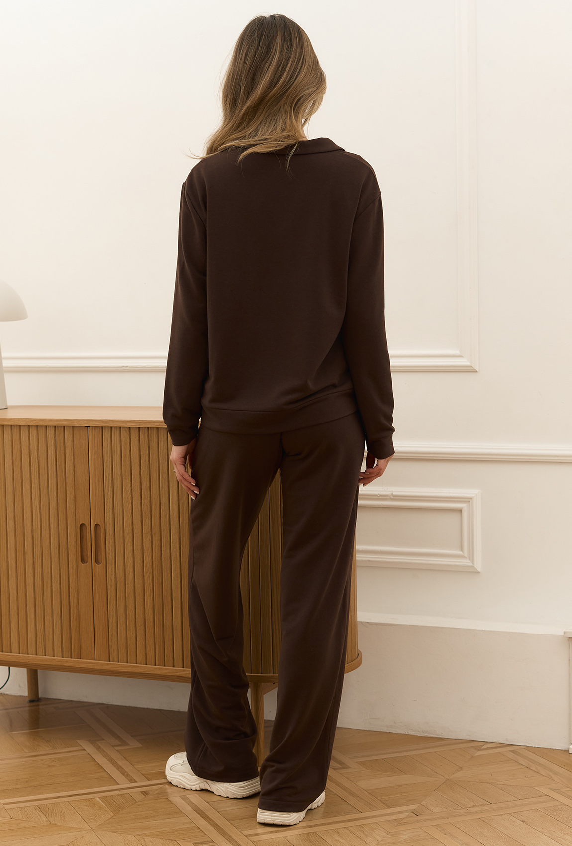 Костюм поло шоколадний. Maritel. Зображення 1