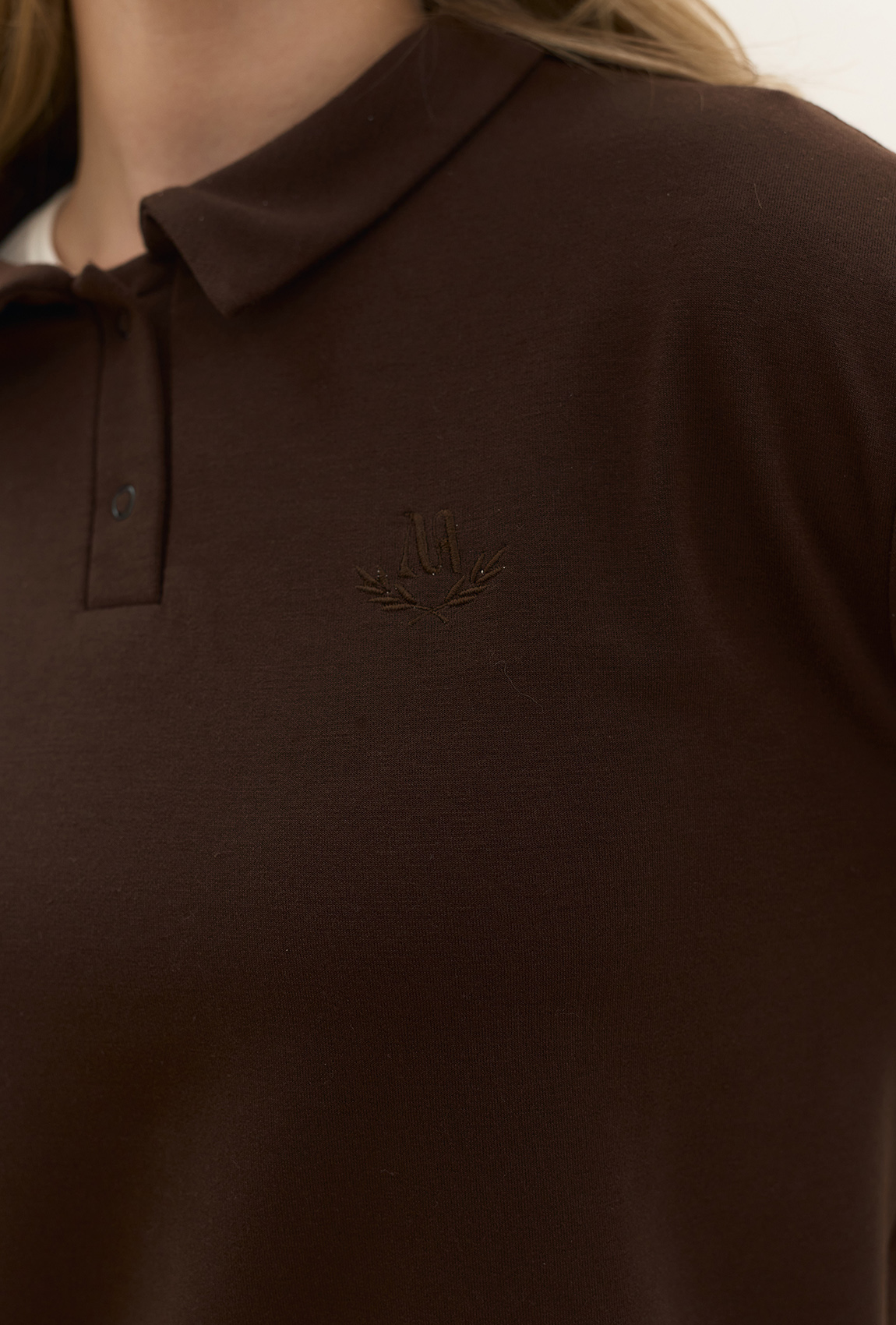 Костюм поло шоколадний. Maritel. Зображення 7