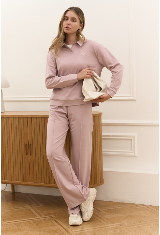Костюм поло пудровий. Maritel. Зображення 6