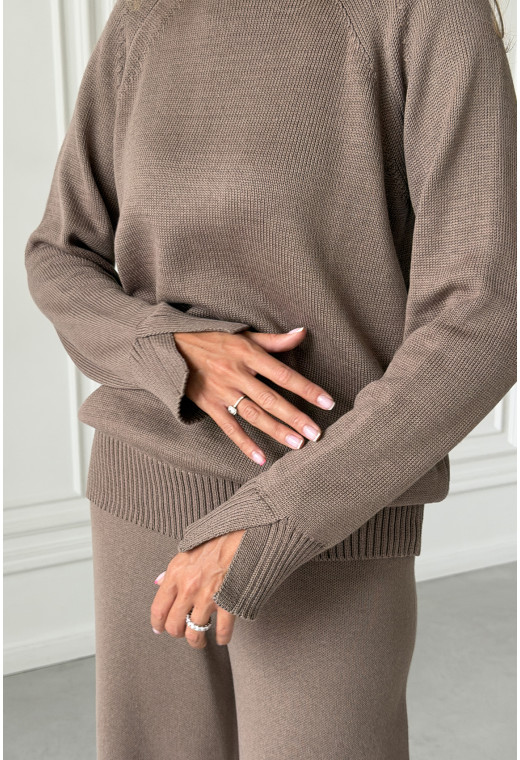 Костюм в'язаний чокер бежевий. Maritel. Зображення 6