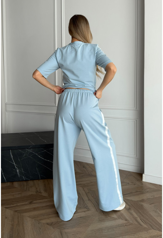 Костюм з лампасами блакитний. Maritel. Зображення 14