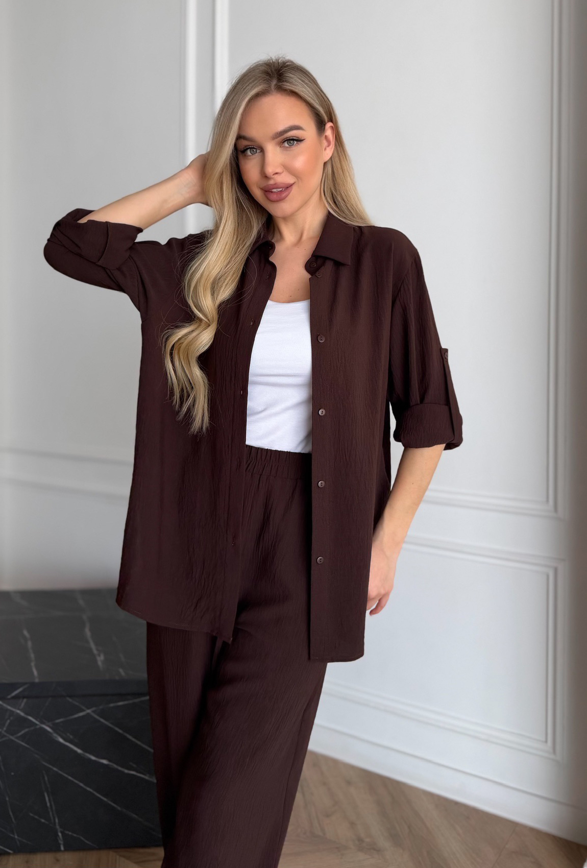 Костюм жатка шоколадний. Maritel. Зображення 4