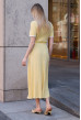 Платье вязка поло косы желтое. Maritel. Изображенние 2 Платье вязка поло косы желтое. Maritel. Изображенние 2