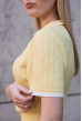 Платье вязка поло косы желтое. Maritel. Изображенние 5 Платье вязка поло косы желтое. Maritel. Изображенние 5