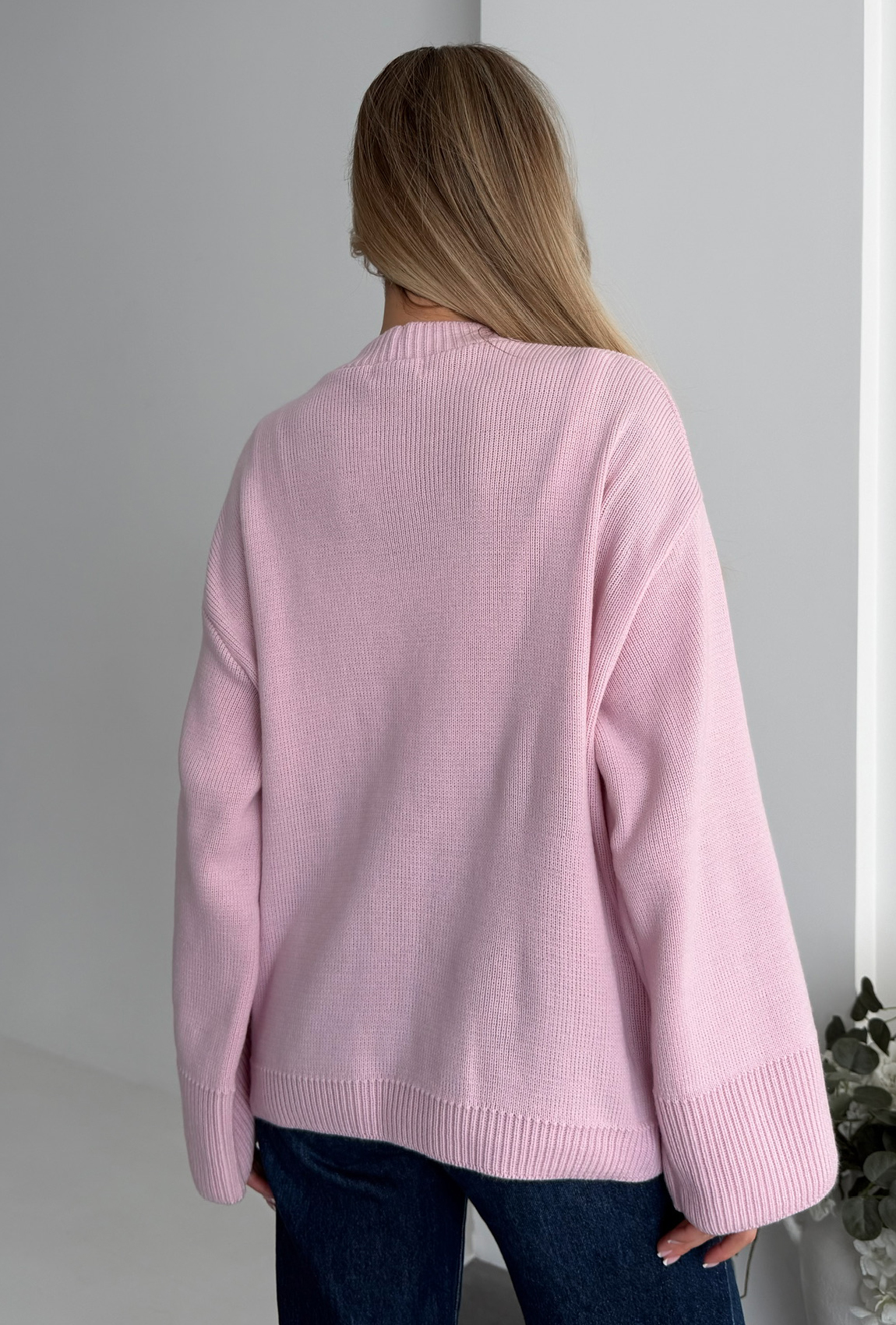 Кардиган вязка розовый. Maritel. Изображенние 4