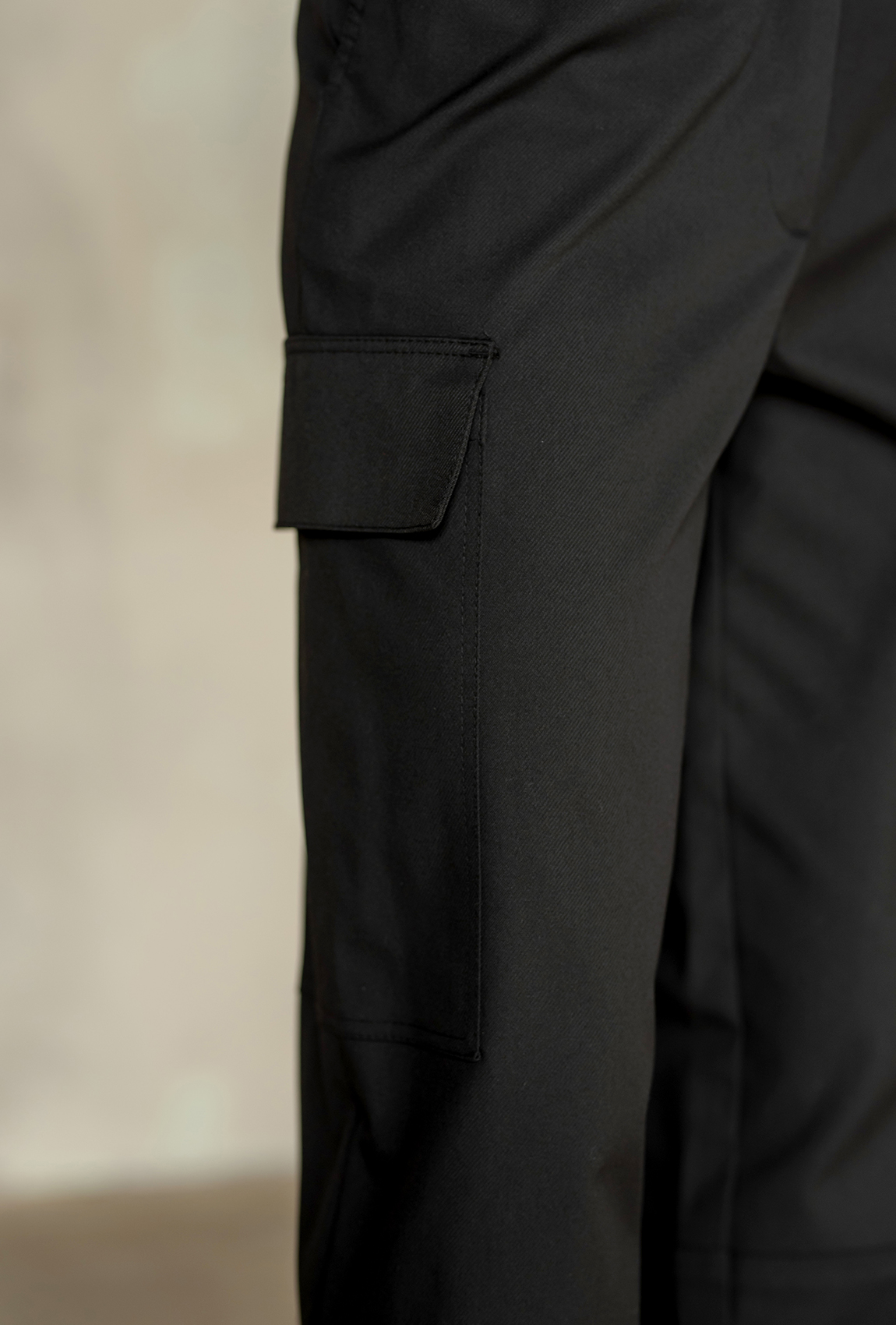 Чорні брюки карго —  920511. Maritel. Зображення 4