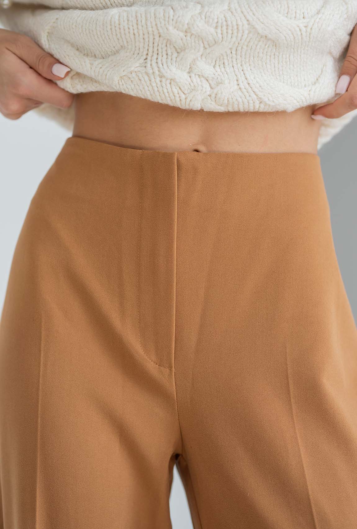 Брюки класичні Гірчиця —  743488. Maritel. Зображення 2