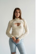 Бежевая майка + болеро — 449778. Maritel Бежевая майка + болеро — 449778. Maritel