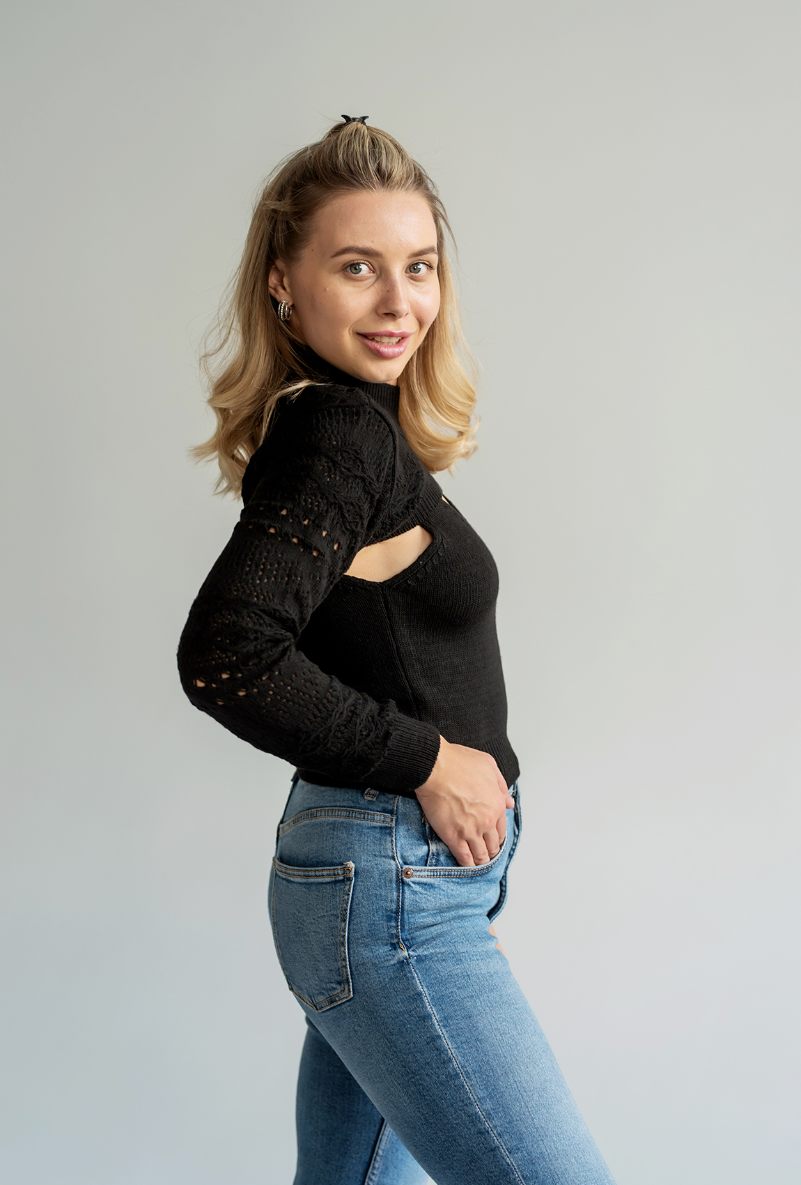 Черная майка + болеро —  791304. Maritel. Изображенние 1