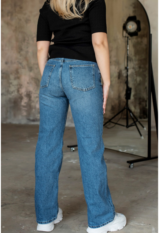 Сині джинси прямі — 818871. Maritel. Зображення 2 Сині джинси прямі — 818871. Maritel. Зображення 2