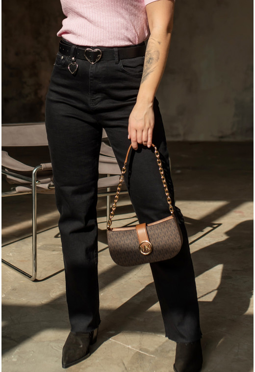 Чорні джинси прямі — 541990. Maritel. Зображення 2 Чорні джинси прямі — 541990. Maritel. Зображення 2