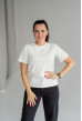 Біла класична футболка — 194506. Maritel Біла класична футболка — 194506. Maritel