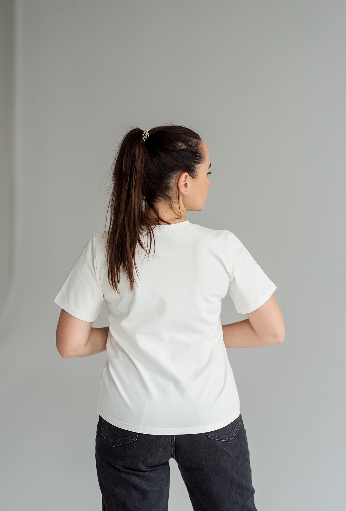 Белая классическая футболка —  194506. Maritel. Изображенние 2