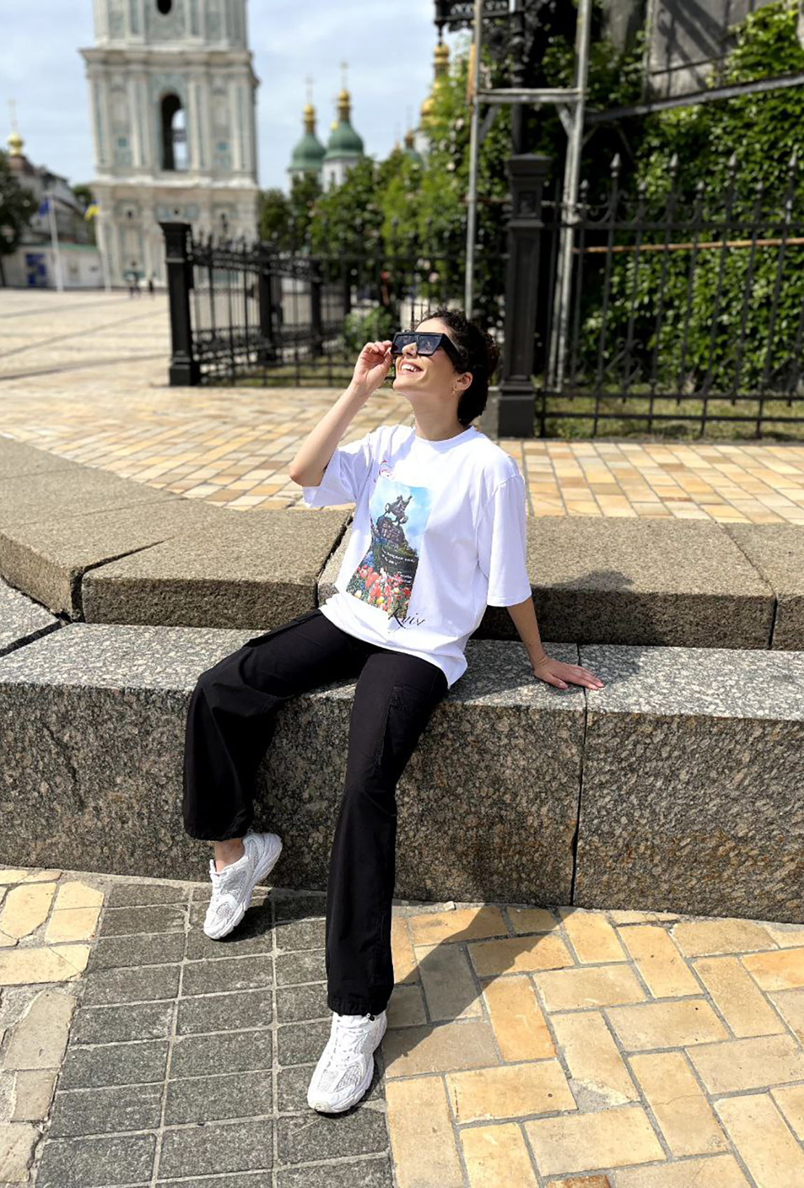 Белая футболка принт с Богданом Хмельницким  —  349928. Maritel. Изображенние 1 Белая футболка принт с Богданом Хмельницким  —  349928. Maritel. Изображенние 1