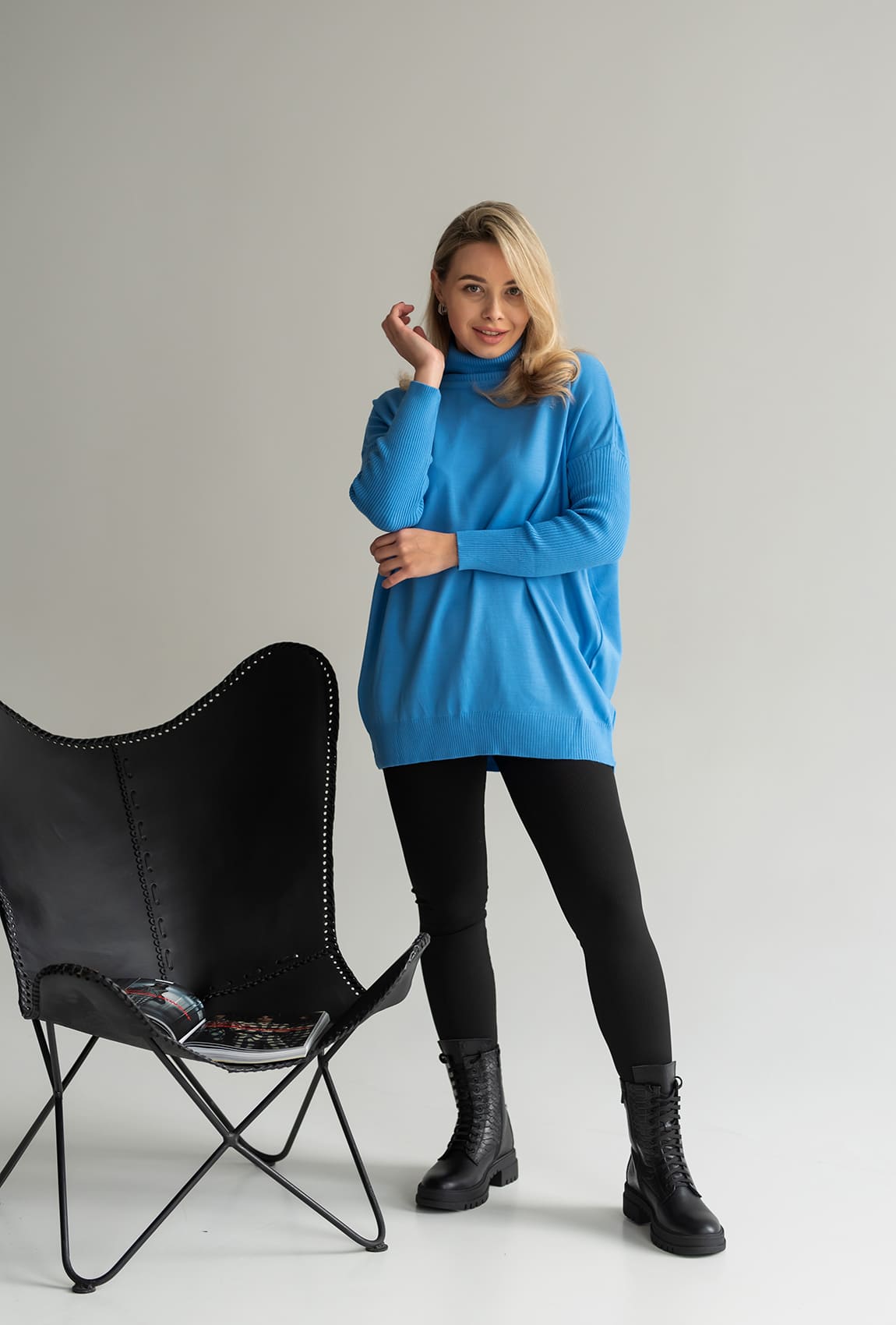 Блакитний гольф подовжений — 593576. Maritel Блакитний гольф подовжений — 593576. Maritel