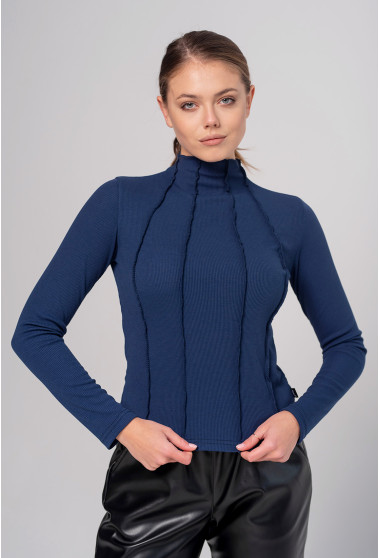 Синій гольф з відстрочкою. Maritel. Зображення 1