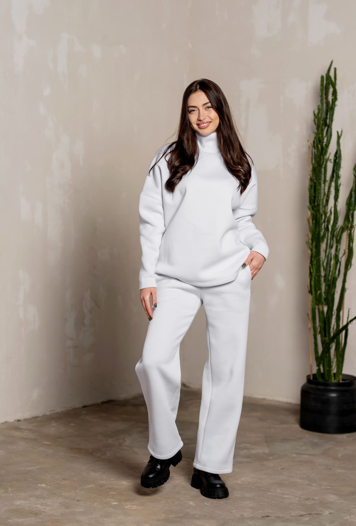 Белый костюм футер —  932169. Maritel Белый костюм футер —  932169. Maritel