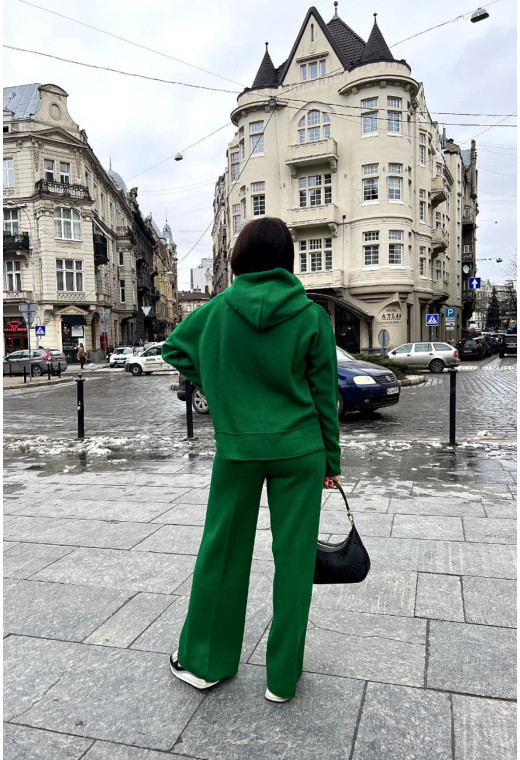 Зелений костюм відстрочка з капюшоном — 316254. Maritel. Зображення 1 Зелений костюм відстрочка з капюшоном — 316254. Maritel. Зображення 1