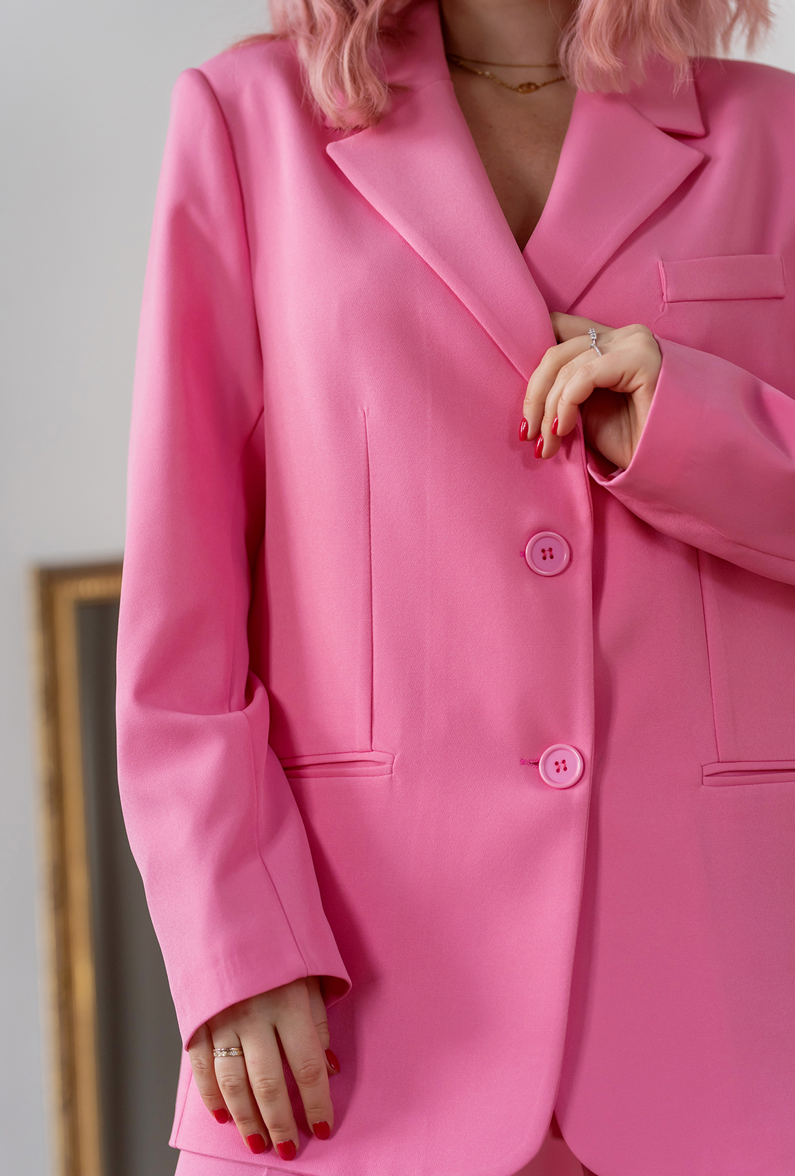 Рожевий класичний костюм — 175695. Maritel. Зображення 2 Рожевий класичний костюм — 175695. Maritel. Зображення 2