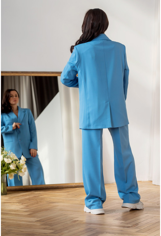 Класичний блакитний костюм — 226812. Maritel. Зображення 2 Класичний блакитний костюм — 226812. Maritel. Зображення 2