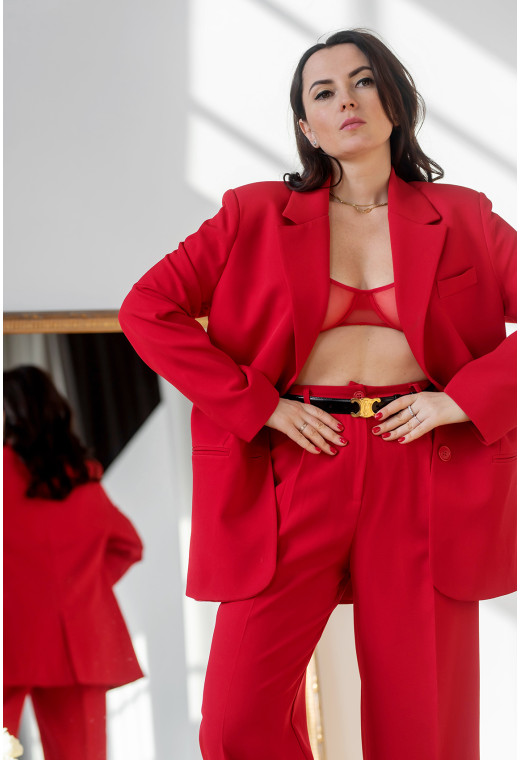 Червоний класичний костюм — 847377. Maritel. Зображення 4 Червоний класичний костюм — 847377. Maritel. Зображення 4