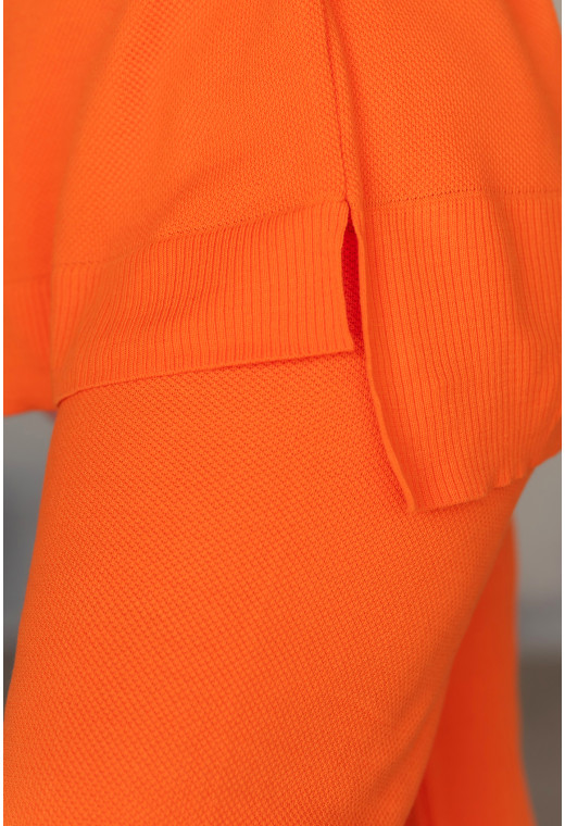 Оранжевый вязаный костюм с туникой — 223527. Maritel. Изображенние 2 Оранжевый вязаный костюм с туникой — 223527. Maritel. Изображенние 2