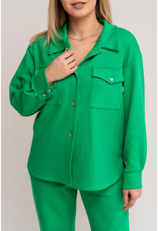 Зеленый костюм с рубашкой — 778913. Maritel. Изображенние 2 Зеленый костюм с рубашкой — 778913. Maritel. Изображенние 2