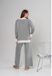 Серый костюм с белым манжетом — 245941. Maritel. Изображенние 1 Серый костюм с белым манжетом — 245941. Maritel. Изображенние 1