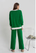 Зеленый костюм с белым манжетом — 562090. Maritel. Изображенние 1 Зеленый костюм с белым манжетом — 562090. Maritel. Изображенние 1