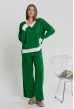 Зеленый костюм с белым манжетом — 562090. Maritel Зеленый костюм с белым манжетом — 562090. Maritel