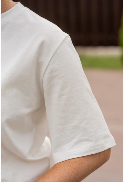 Білий костюм шорти + футболка — 291638. Maritel. Зображення 3 Білий костюм шорти + футболка — 291638. Maritel. Зображення 3