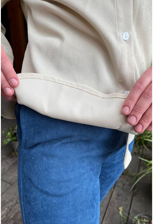 Синьо-бежевий вельветовий костюм —  254692. Maritel. Зображення 1 Синьо-бежевий вельветовий костюм —  254692. Maritel. Зображення 1