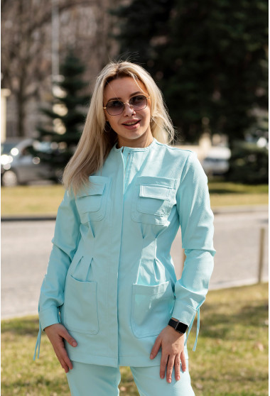 Тіфані сорочка еко шкіра пітон. Maritel. Зображення 6 Тіфані сорочка еко шкіра пітон. Maritel. Зображення 6