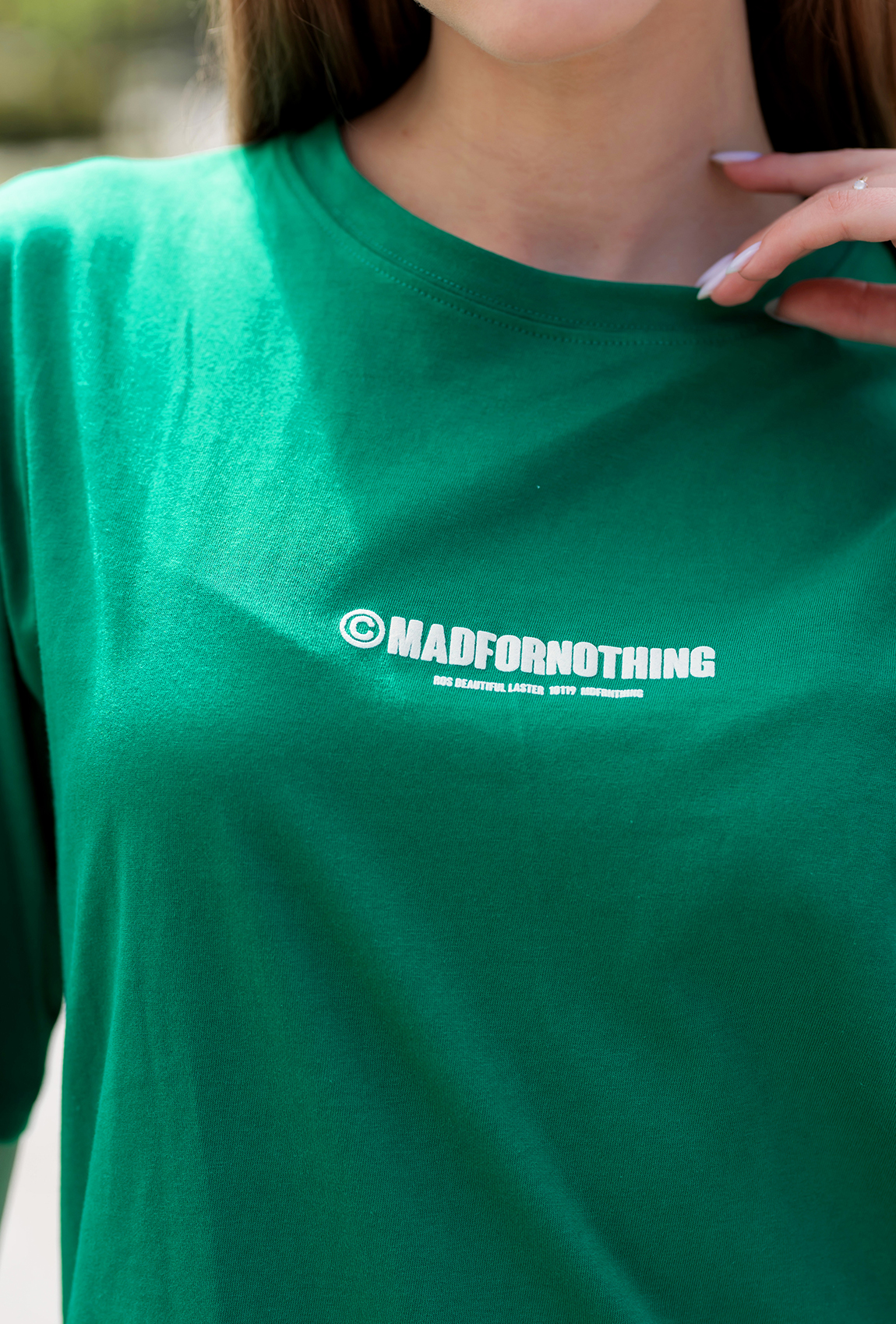 Зелений костюм з футболкою madfornothing — 200532. Maritel. Зображення 3 Зелений костюм з футболкою madfornothing — 200532. Maritel. Зображення 3