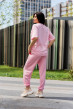 Рожевий костюм з футболкою madfornothing — 631609. Maritel. Зображення 3 Рожевий костюм з футболкою madfornothing — 631609. Maritel. Зображення 3