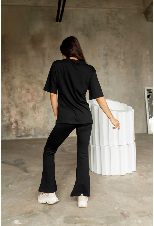 Чорний костюм з футболкой Wellness — 326392. Maritel. Зображення 1 Чорний костюм з футболкой Wellness — 326392. Maritel. Зображення 1