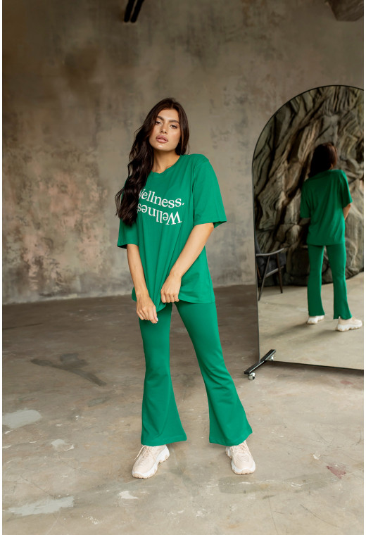 Зелений костюм з футболкой Wellness — 951937. Maritel. Зображення 4 Зелений костюм з футболкой Wellness — 951937. Maritel. Зображення 4