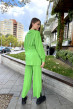 Салатовий костюм з розрізами — 600812. Maritel. Зображення 1 Салатовий костюм з розрізами — 600812. Maritel. Зображення 1