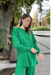 Зелений костюм з розрізами — 572067. Maritel. Зображення 1 Зелений костюм з розрізами — 572067. Maritel. Зображення 1