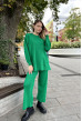 Зелений костюм з розрізами — 572067. Maritel Зелений костюм з розрізами — 572067. Maritel