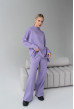Лавандовый костюм с туникой воротник стойка — 336435. Maritel. Изображенние 2 Лавандовый костюм с туникой воротник стойка — 336435. Maritel. Изображенние 2